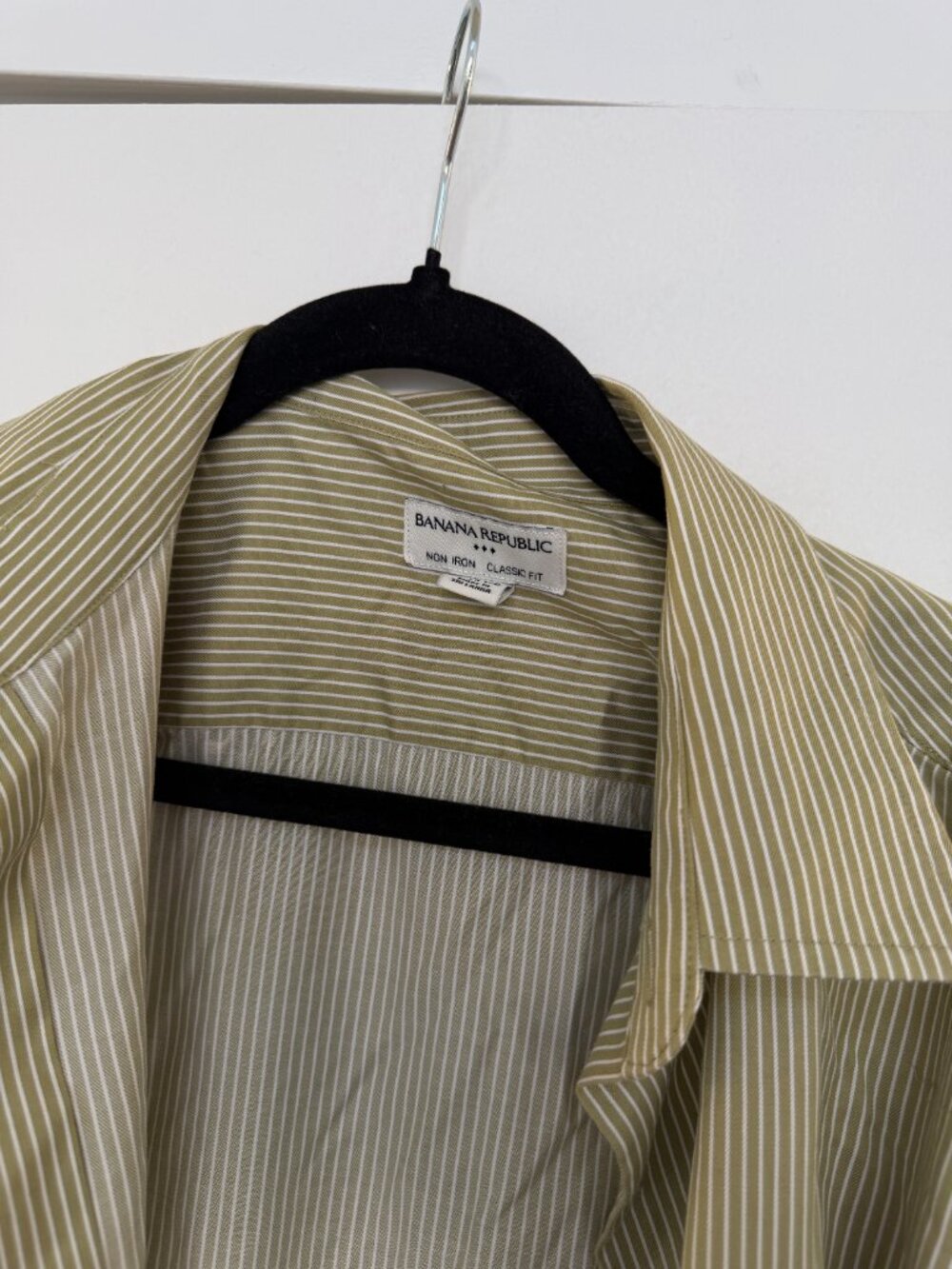 Banana Republic striped button up shirt - Picture 2 of 2
